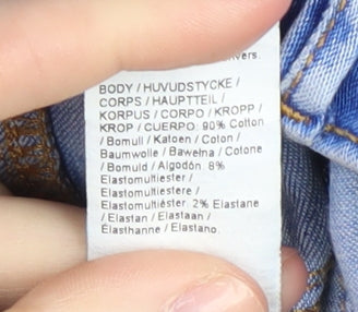 River Island Girls Blue Skinny Jeans 9 Years