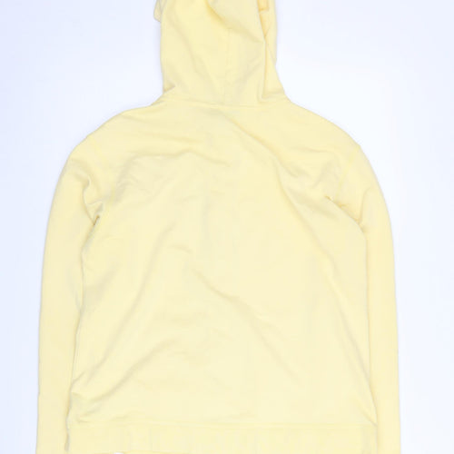 Dunnes Stores Women's Yellow Full Zip Hoodie UK 18-20