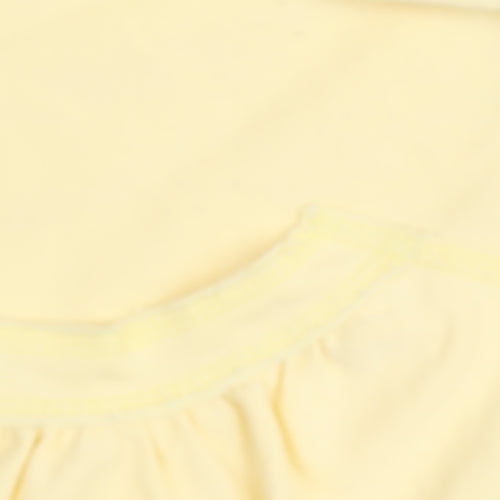 Dunnes Stores Women's Yellow Full Zip Hoodie UK 18-20