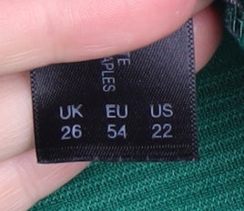 Capsule Women’s Green Basic T-Shirt Size 26