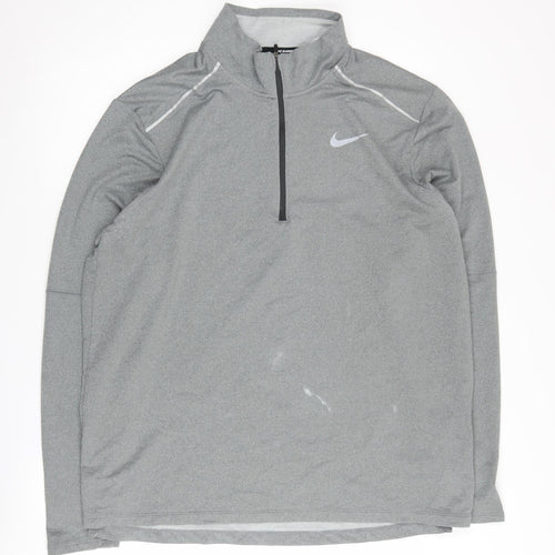 Nike Men's Grey Running Pullover XL