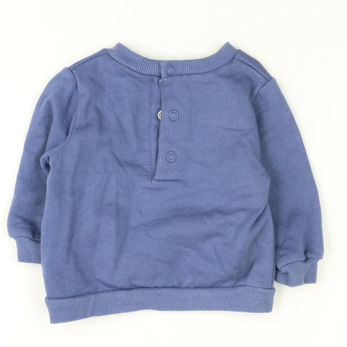 Disney Baby Blue Mickey & Pluto Jumper, 0-3 Months, Unisex