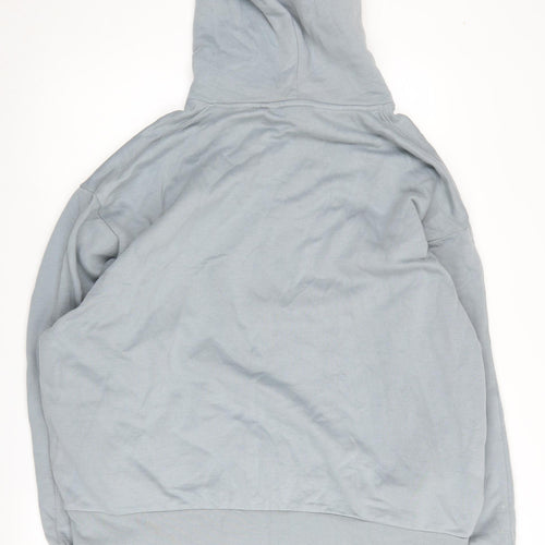 Bershka Men's Grey XL Pullover Hoodie, Casual, Autumn/Winter