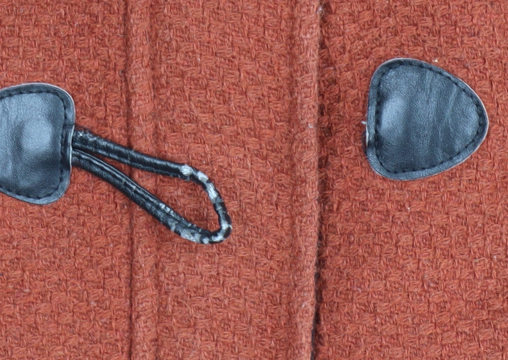 New Look Women's Rust Parka Coat, Size 10