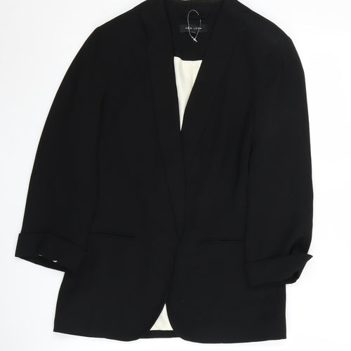 New Look Women's Black Suit Jacket Blazer Size 10