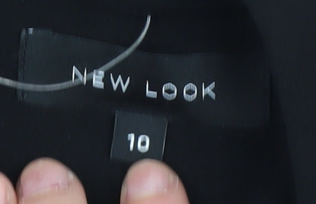 New Look Women's Black Suit Jacket Blazer Size 10