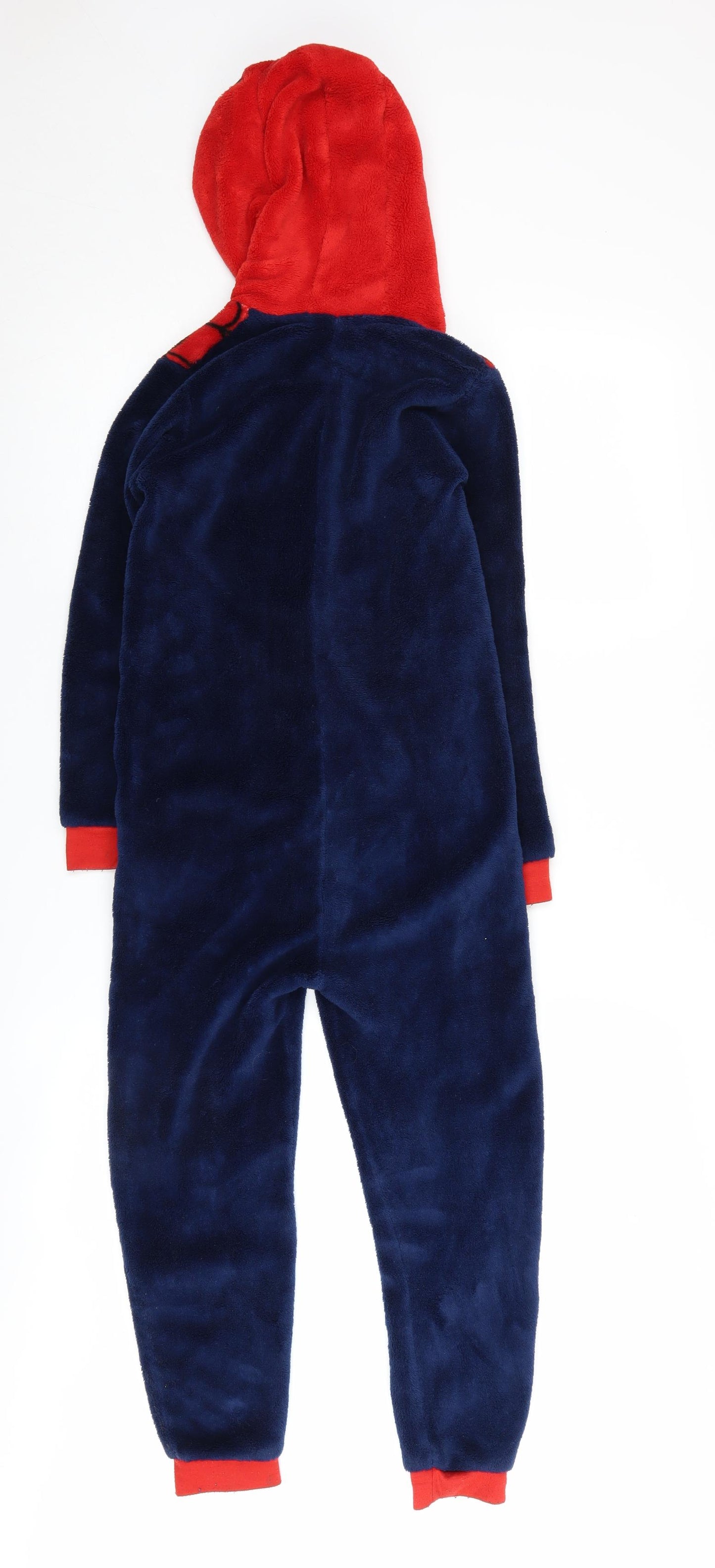 Nutmeg Boys Spider-Man Fleece One Piece, 8-9 Years, Hooded