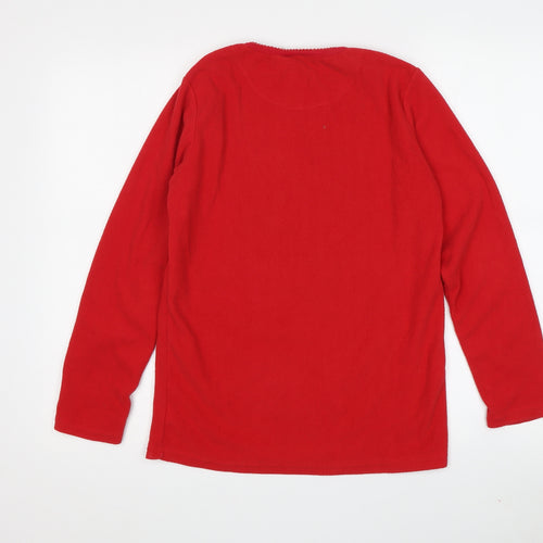 Disney Girls Red Pullover T-Shirt, 12-13 Years, Minnie Mouse