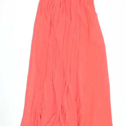 Coast Women’s Red Maxi Dress, Size 6, Strapless