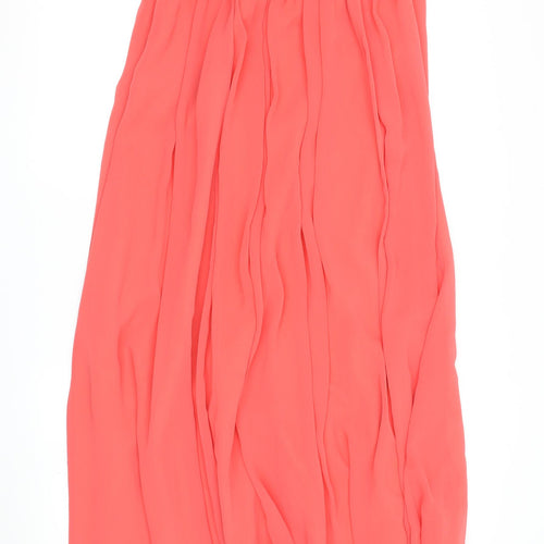 Coast Women’s Red Maxi Dress, Size 6, Strapless