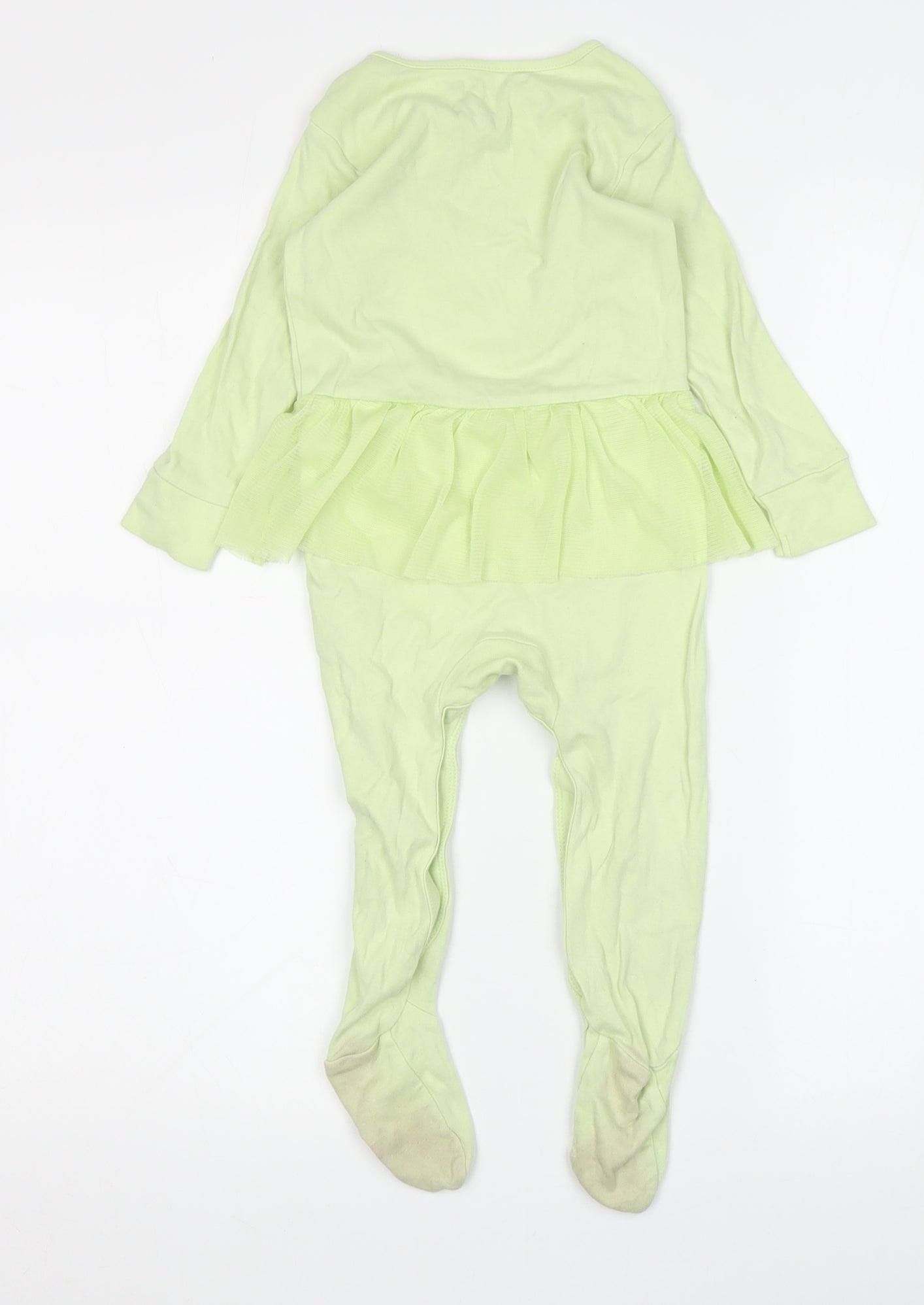 Disney Green Tinker Bell Babygrow 12-18 Months
