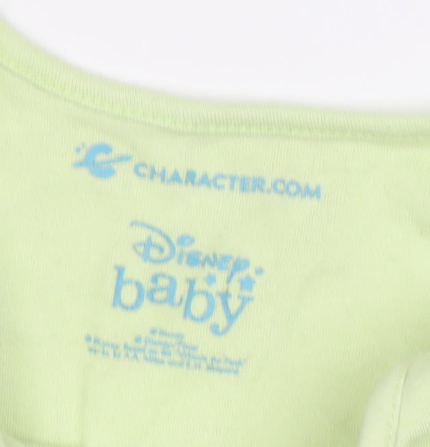 Disney Green Tinker Bell Babygrow 12-18 Months