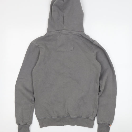 Superdry Women's Grey Pullover Hoodie, Size S, Casual