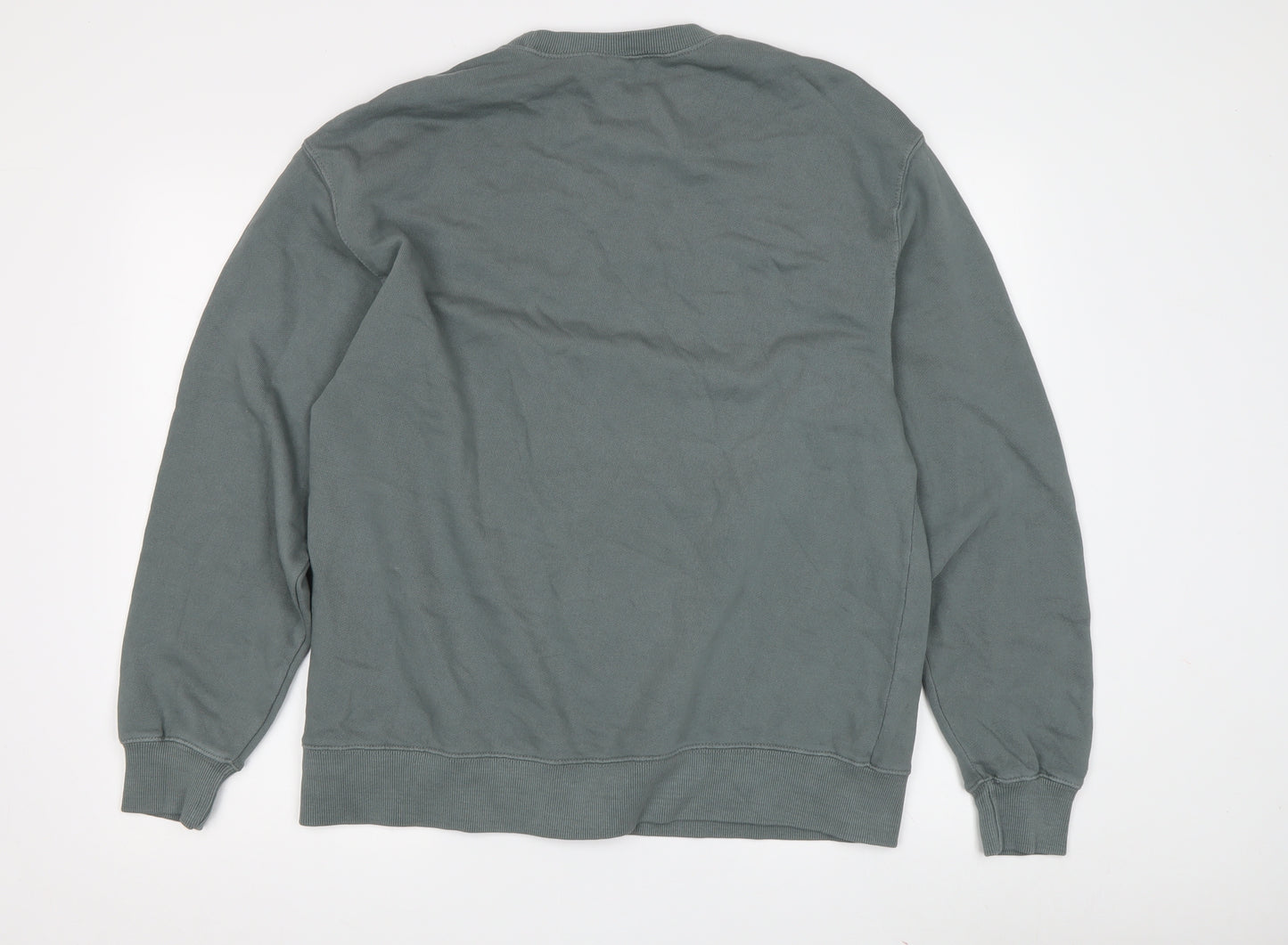 Zara Boys Green Crew Neck Pullover Sweatshirt 13-14 Years