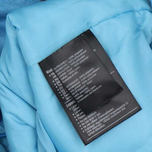 Burton Women's Blue Hooded Softshell Jacket S