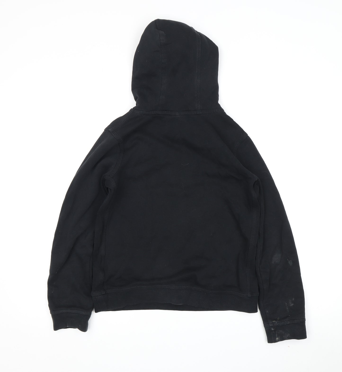 Nike Boys Black Pullover Hoodie, L, Fleece, Hooded