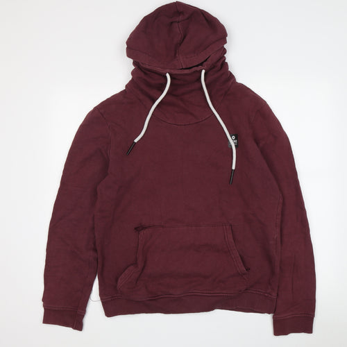 Jack & Jones Men’s Red Pullover Hoodie L