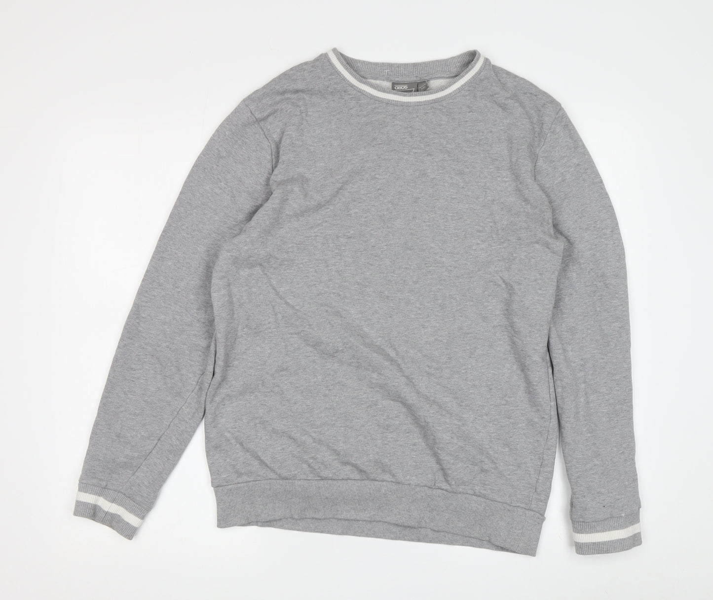 ASOS Men's Grey XS Pullover Sweatshirt