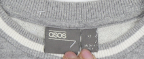 ASOS Men's Grey XS Pullover Sweatshirt