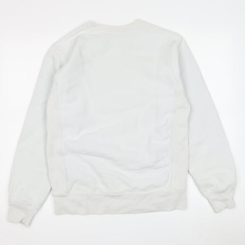 Champion Men's White Small Pullover Sweatshirt