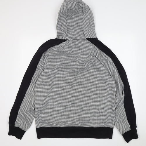 Fluid Men's Black M Pullover Hoodie