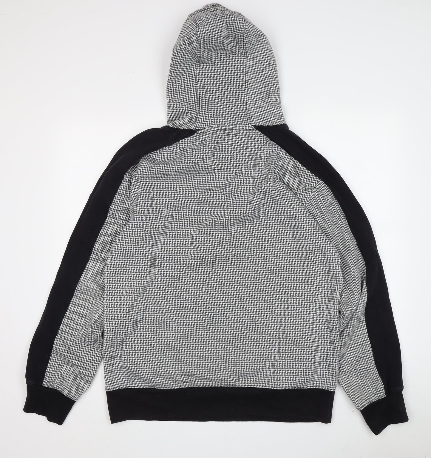 Fluid Men's Black M Pullover Hoodie