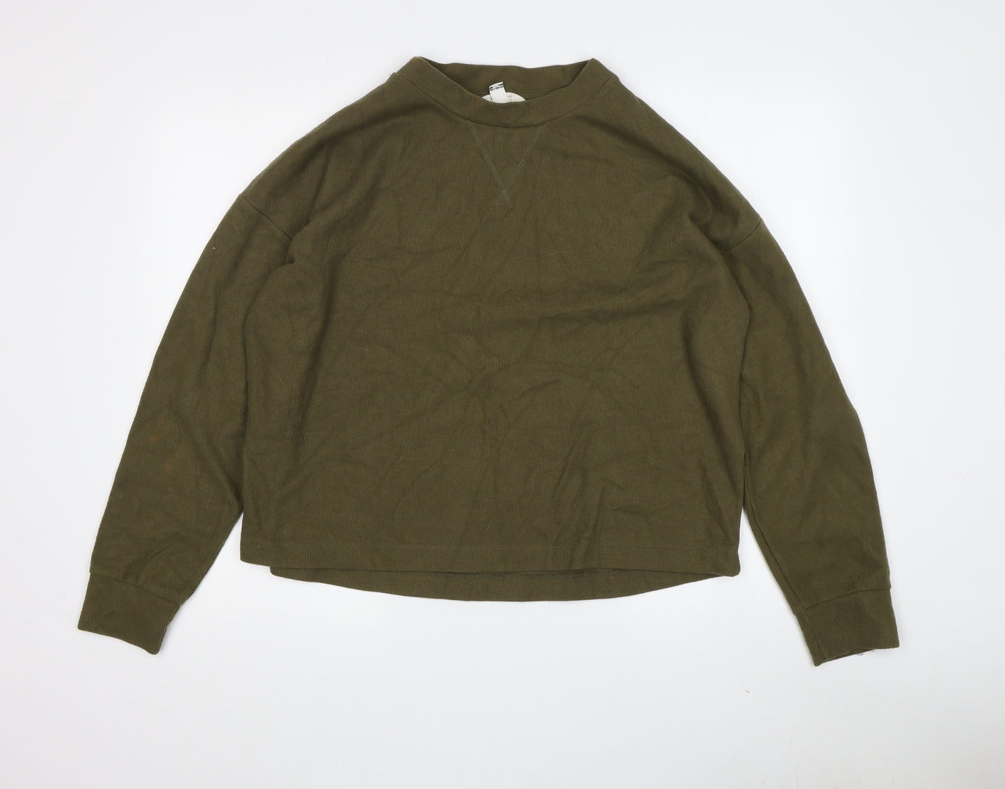 River Island Women's Green Pullover Sweatshirt M