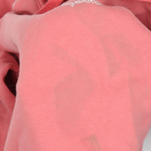 Champion Unisex Pink Pullover Hoodie Size L