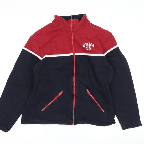 Zoe Urbanwear Unisex Red Blue Jacket S Casual
