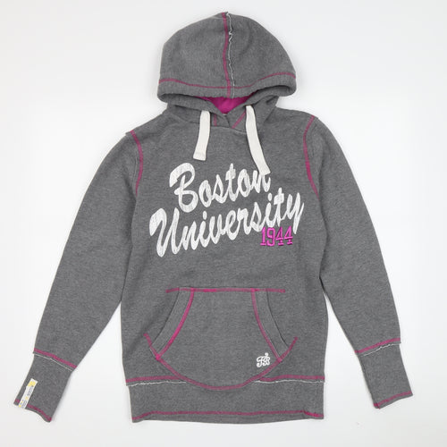 Fred in Boston Women's Grey Pullover Hoodie Size 12