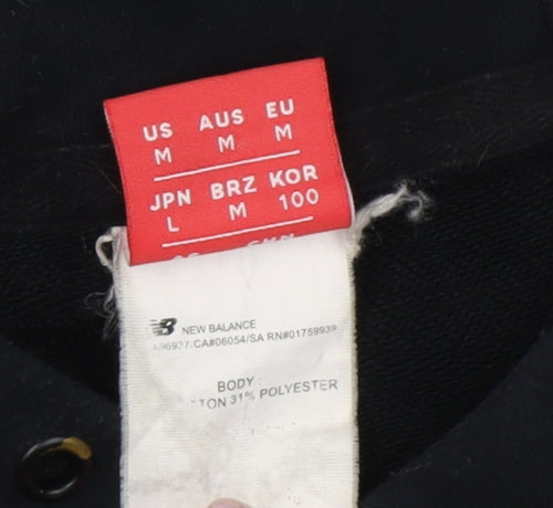 New Balance Men's Black Pullover Hoodie M