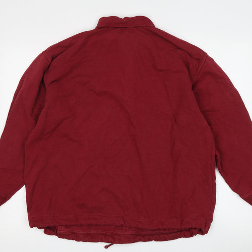 Sport by R.L. Men's Red 1/2 Zip Sweatshirt M