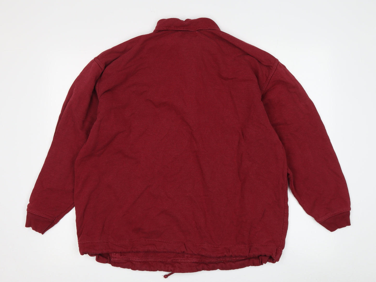 Sport by R.L. Men's Red 1/2 Zip Sweatshirt M