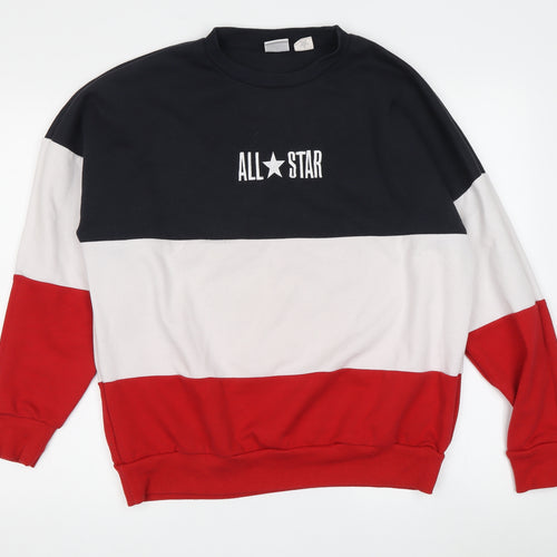 Converse Men's Multicoloured Pullover Sweatshirt M
