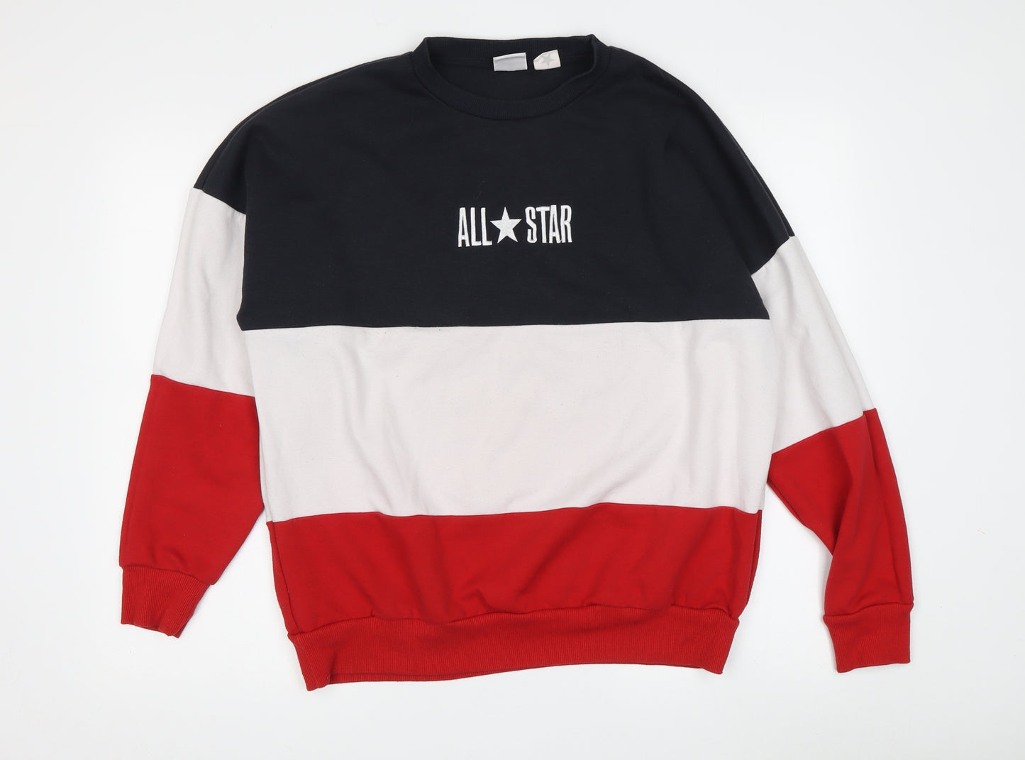 Converse Men's Multicoloured Pullover Sweatshirt M