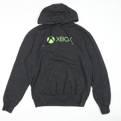 Xbox Men's Black Pullover Hoodie, Medium, Logo Accent