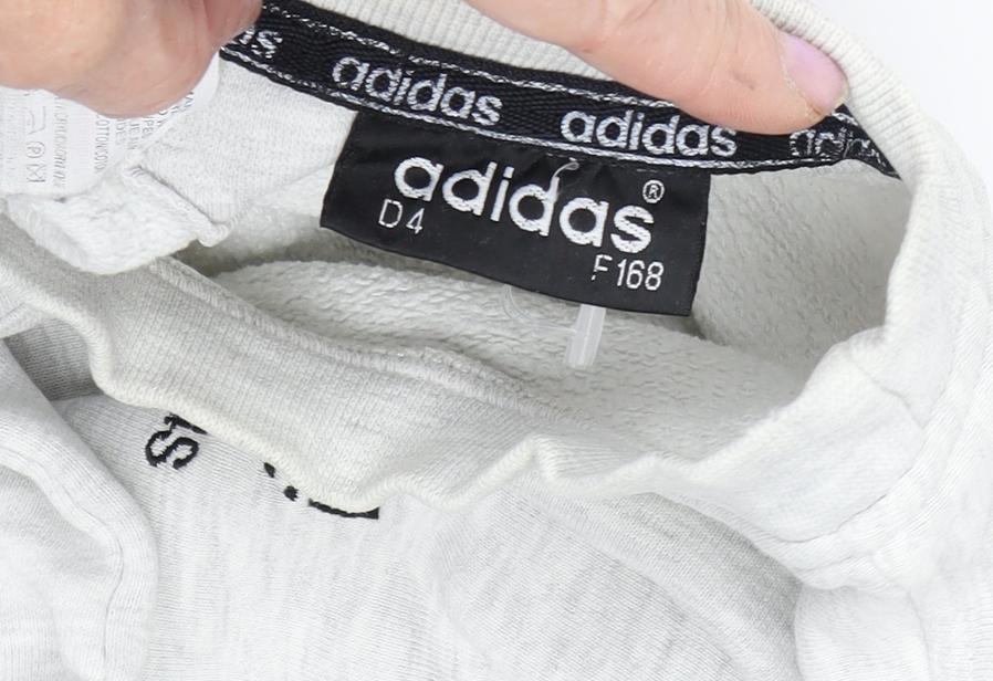 Adidas Ivory Unisex Pullover Sweatshirt, Size 16