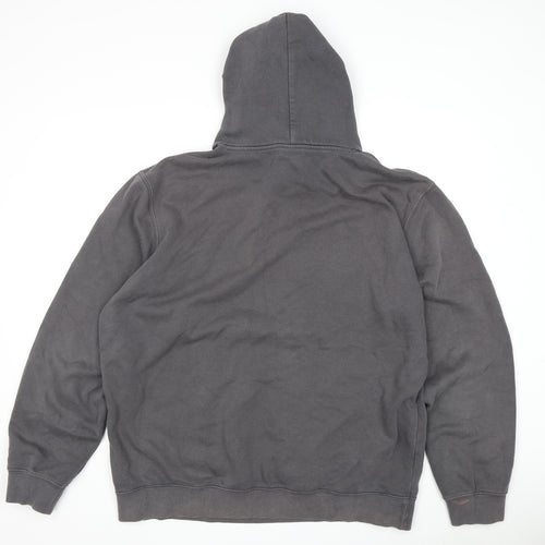 Champion Men's 2XL Grey Pullover Hoodie, Fleece, Logo
