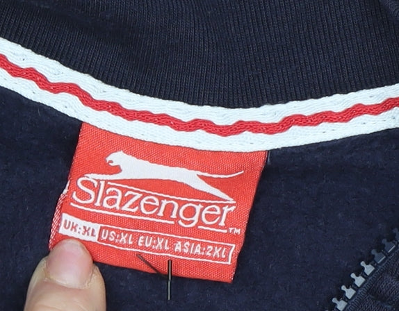 Slazenger Men's Blue XL Pullover Sweatshirt