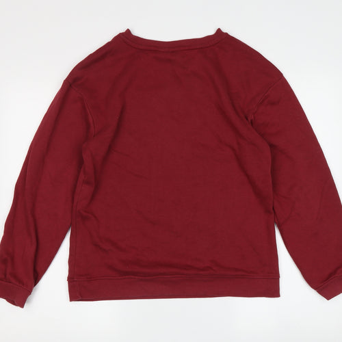 Harry Potter Kids Red Fleece Sweatshirt 12-13 Years Pullover