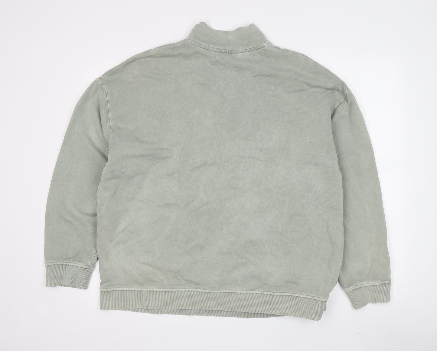 Marks and Spencer Women's Green Pullover Sweatshirt