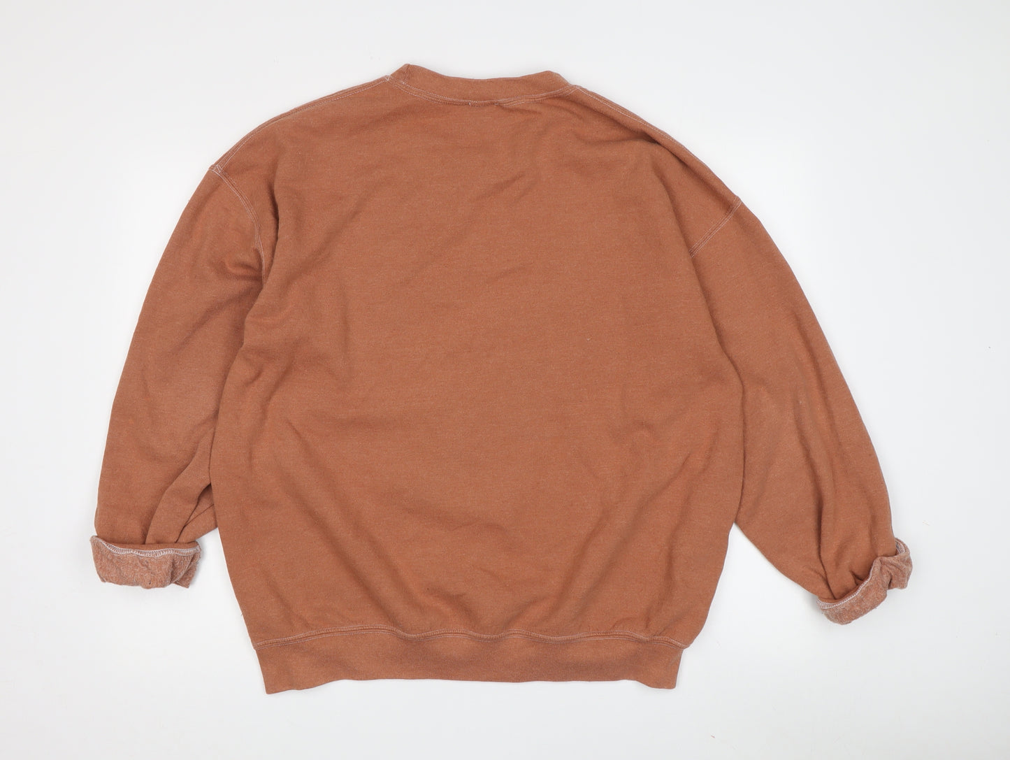 River Island Women's Brown Pullover Sweatshirt, Size L