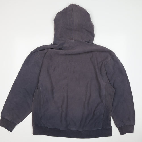 GAP Men Grey M Pullover Hoodie College Style