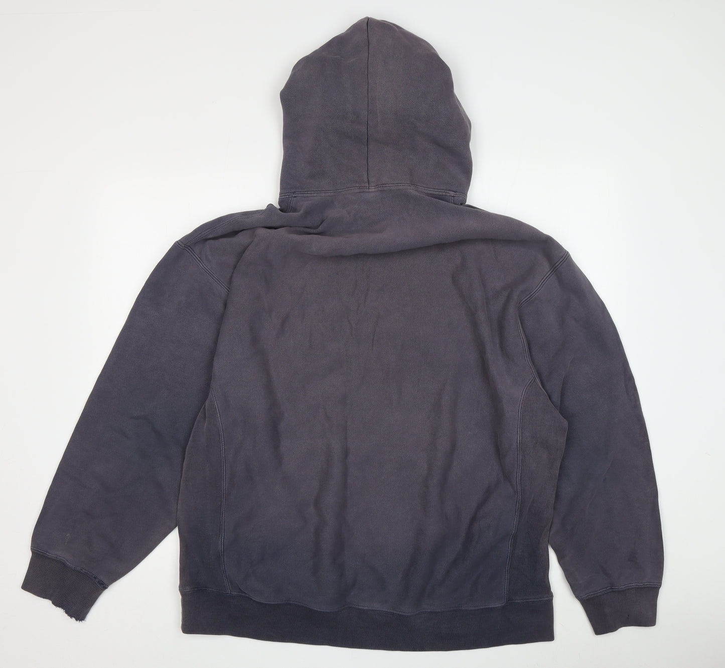 GAP Men Grey M Pullover Hoodie College Style