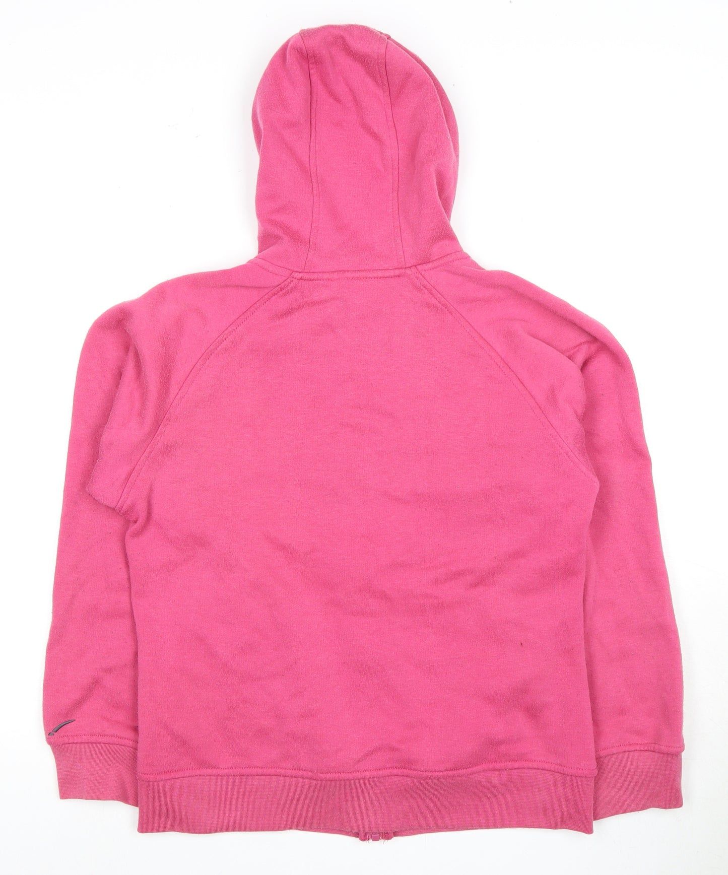 LA Gear Women's Pink Full Zip Hoodie M - Stylish and Comfortable
