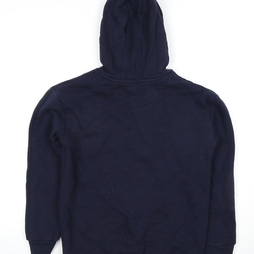 Marks and Spencer Boys Blue Pullover Hoodie, Size 12 Years