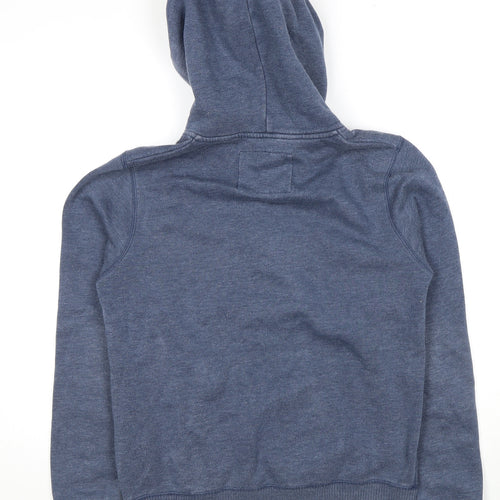 Jack Wills Women's Blue Hoodie Size 12