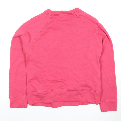 Marks and Spencer Women's Pink Crew Neck Sweatshirt, Size 6