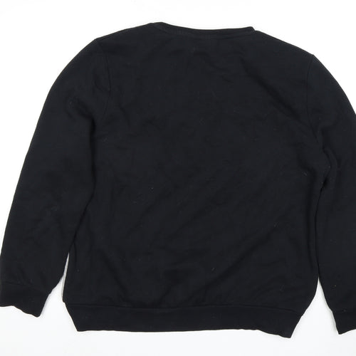 Harry Potter Unisex Black Sweatshirt L Hogwarts