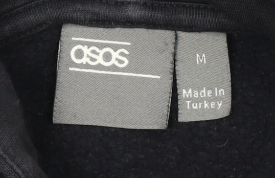 ASOS Men's Black Tokyo Graphic Hoodie Medium